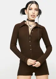 [Edikted] Kelsy Ribbed Romper