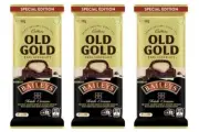 3 x Cadbury Old Gold 180g Dark Chocolate/Baileys Irish Cream Chocolate Block