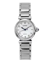 Citizen L Mae Diamond Accents Mother Of Pearl Eco-Drive EM1130-83D Ladies Watch