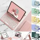 For Samsung Galaxy Tab S7 plus FE 12.4" Bluetooth Keyboard Flip Stand Case Cover
