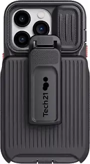Tech21 Evo Max for iPhone 14 Pro (6.1") Rugged Phone Case Cover With Belt Clip