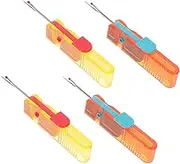 LIFKOME 4Pcs Seam Rippers Durable Stitch Removers for Sewing and Crafting Portable Thread Rippers for Unpicking Unwanted Stitches Easy to Use Tools