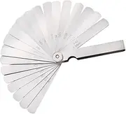 FUNOMOCYA 32 Blades Thickness Gauge Stainless Steel Feeler Gauge Set Easy to Read Measurements Sturdy and Comfortable
