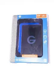 G-Technology 500GB G-DRIVE ev RaW USB 3.1 with Rugged Bumper