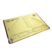 Easy Circle Cut Template By Sharon Hultgren Quilting & Sewing Tool 11" x 17" NOS