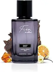 FIEN 007 Perfume for Men | Oriental Oud Scent | 12 Hrs Long Lasting | mCaffeine Fien Perfume | Fien Eau De Parfum with Oud, Sandal & Musk | perfume for men | Solid mCaffeine Premium & Luxurious
