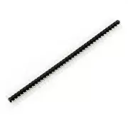 50pcs 1x40 Pin 2.54mm Right Angle Single Row Male Pin Header Connector