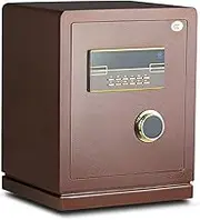 Digital Security Fingerprint Safe Box,Double Safety Key Lock and Password, Safe for Home Office Safe Deposit Box With Vibration Alarm Into The Wall-wall-mounted Or Floor-mounted