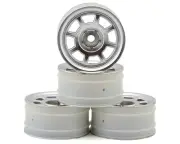 Team Associated Rc10 6x6 Wheels (Chrome) (4) [ASC31955]