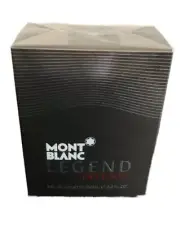 Mont Blanc Legend Intense Cologne Men’s 3.3 Fl.oz EDT Spray - Sealed Box - RARE!