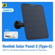 Reolink Solar Panel For ALL Reolink Battery Powered Cameras Type-C Argus Eco Duo