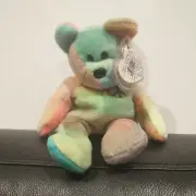Rare hard to find Ty Beanie Baby "Peace" Collectible with Tush & Tag Errors