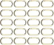 Carabiner Spring Clip - Auto Locking Carabiner - Spring Snap Hook Clips | Zinc Alloy Spring-Snap Hook | Portable Outdoor Supplies for Men Women Boys Girls Youth Teens Athletes Cyclists