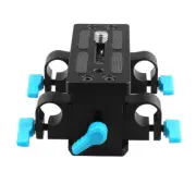 FOTGA 15mm Rod Support Baseplate For DSLR Rig Tripod Mount Follow Focus Mattebox