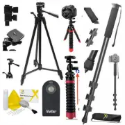 72" TRIPOD + 72" MONOPOD + FLEX TRIPOD FOR CANON NIKON SONY PENTAX OLYMPUS DSLR