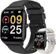Smart Watch for Women Fitness Tracker: Waterproof Make/Answer Call Smart Watches for Women Running Digital Mens Watches Step Smartwatch Android Phones iPhone Samsung Compatible Heart Rate Monitor