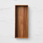 Kitchen Pro Core Drawer Organiser 40x16x5.5cm Walnut