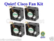 Set of 4x Quiet fans for Cisco SG300-52P SG300-52MP Low Noise 18dBA Sunon fan