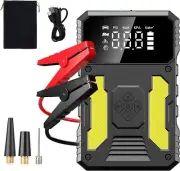 Car Jump Starter Power Pack,6000A Portable Battery Charger Booster Jump Box Jump