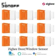 SONOFF SNZB-04 Zigbee Smart Door Window Sensor Mini Door Alarm Sensor Work