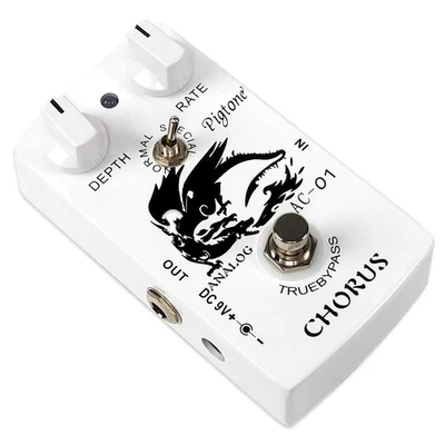 PP-25 Super Chorus Guitar Effect Pedal True Bypass DC 9V Simulation pp-25