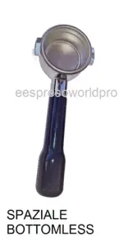 SPAZIALE ESPRESSO COFFEE Bottomless filterholder 53mm portafilter 21gr basket