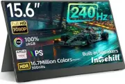 Intehill 240Hz Portable Gaming Monitor Fast IPS LCD 15.6 F15ND