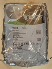 Seagate Exos X20 (7200RPM, 3.5", SATA III) 20TB Internal Hard Drive -...