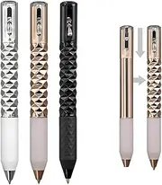 Geometric Deformation Gel Pens 0.5mm,Shape Shifting Switchpen Retractable Anamorphic Quick Dry Neutral,for Writing and Drawing School Office Gifts 3Pcs.