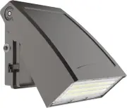 LED Wall Pack Light 40W with Dusk-To-Dawn Photocell, 5000K Commerical Security L