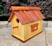New Handmade Shingle Style Double Birdhouse (Reduced!!)