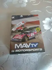 MAV TV Motorsports American Real Playing Cards Deck Sealed Plastic