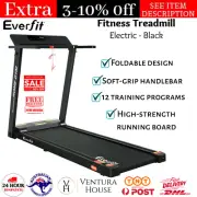 Everfit Treadmill Electric Home Gym Exercise Machine Fitness Fully Foldable New