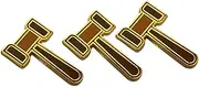 [Novel Merk] Lawyer & Judge – Icons Lapel Pin, Hat Pin & Tie Tack Set - with Clutch Back