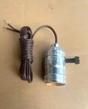 Replacement Lamp Socket, Switch and Cord for Delta Retirement Work Light Lamp