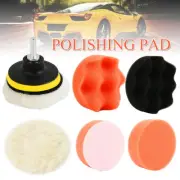 6pcs Car Polishing Pad Kit 3 Inch Sponge Buffing Pads Professional Car··