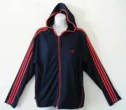 RARE Adidas BC BRIO HOODY Track sweat shirt Jacket supergirl firebird~Women sz L