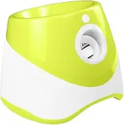 Eaacaa 2025 Upgraded Ball Thrower with 3 Tennis Balls Automatic Ball Thrower for Dogs, Mentally Stimulating Training Dog Toy for Medium and Large Dogs (Green)