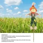 Scarecrows For Outside Fall Harvest Decor 39.37in Tall Garden Scarecrow IS