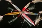 Superior quality Asymmetric Metal Slug Lures 5 pack x 30 gram fishing Jigs