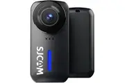 SJCAM C110+ Small Action Pocket Camera Wearable, 4K30fps Underwater Camera 98FT Waterproof, 6-Axis Image Stabilisation Motorcycle Camera, 20MP Wifi Super Light 79g Helmet Camera with Kits, 32G SD Card