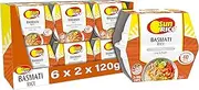 SunRice Microwave Basmati Rice Cups 6x 2x120g