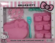 Hello Kitty Deluxe Cake And Cupcake 23 Piece Baking Set By Handstand Kitchen NIB