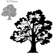 Big Tree Metal Cutting Dies Cut Die Mold Decoration Scrapbook Paper Craft Card