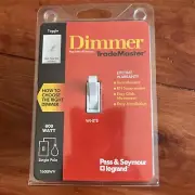 Light Switch Dimmer, No T600WV, Pass & Seymour New In Unopened Package