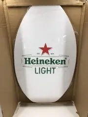 Rare Atom Heineken Light Limited Edition Boogie Board 35” × 20” Man Cave