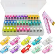 Sewing Clips for Fabric, Pack of 40, Wonder Mini Multiple Colour(40pcs)