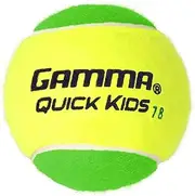 Gamma Quick Kids 36, 60, & 78 Training Tennis Balls for Kids & Beginners, Low-Compression Core Reduces Speed & Bounce, Great for Tennis Practice, USTA & ITF Approved for Use in 10 & Under Tournaments
