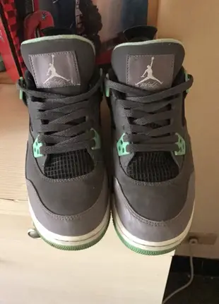 Air Jordan 4 IV RETRO Green Glow 4代 灰綠