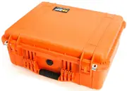 Pelican 1550 Case - Orange with EMS Padded Dividers
